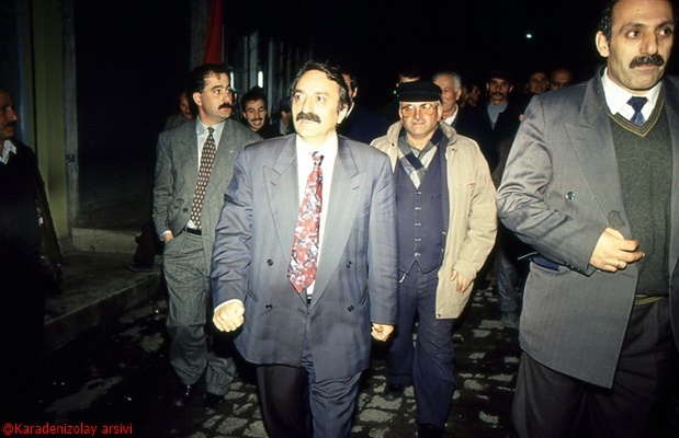 Devlet bakanı İbrahim Tez, Araklı'da