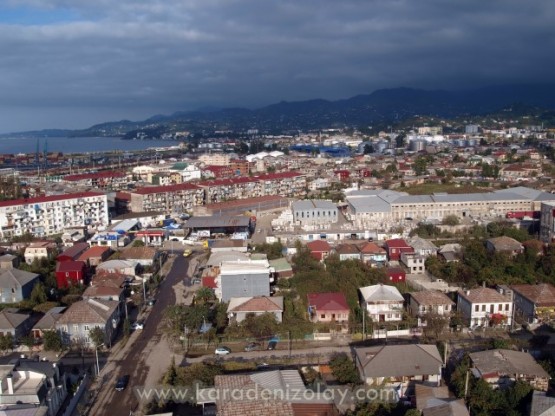 Gürcistan'ın Batum (Batumi), Ajara (Acara) özerk Cumhuriyeti Başkenti
