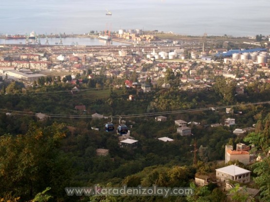 Gürcistan'ın Batum (Batumi), Ajara (Acara) özerk Cumhuriyeti Başkenti