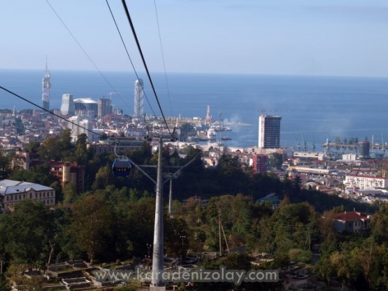 Gürcistan'ın Batum (Batumi), Ajara (Acara) özerk Cumhuriyeti Başkenti