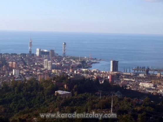 Gürcistan'ın Batum (Batumi), Ajara (Acara) özerk Cumhuriyeti Başkenti