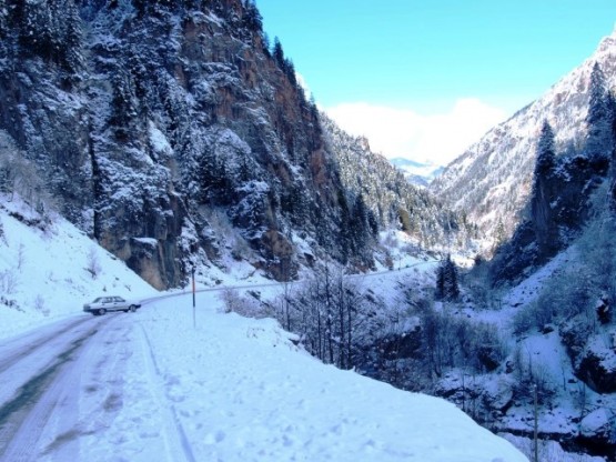 Tam Çatak’ı yukarıya çıktık, Cevizin suyunun orayı az yukarıya çıktık ama Tilkibeline varamadık.