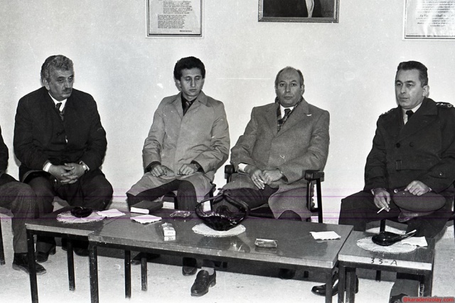 Trabzon Valisi Yılmaz Ergun'un Araklı ziyareti, Jandarma komutanı,kaymakam ve başkan Yılmaz Çebi