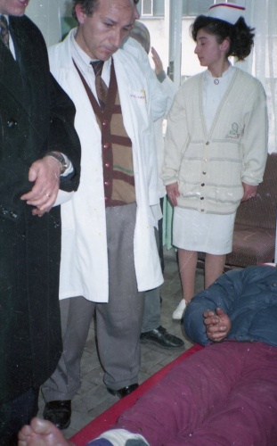 Haydar celayir, getirildiği Rize Devlet Hastahanesi'n de