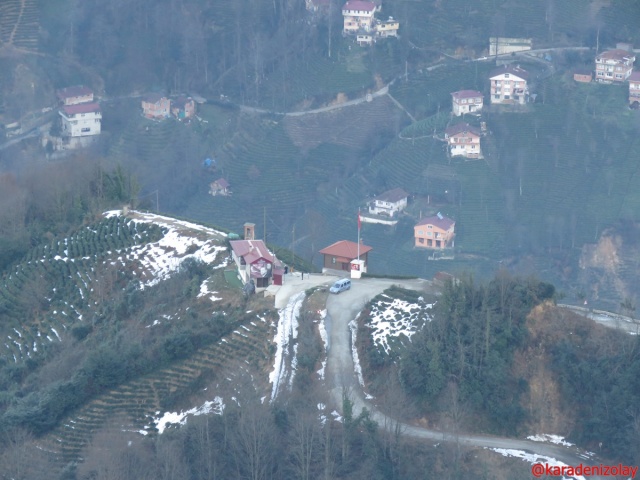 Güneysu kıble dağı yolu