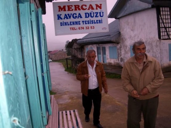Tarihi kervan yolu.Kavgadüzü, kahvedüzü hanları