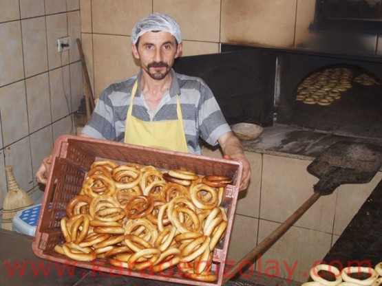fırından çıkmış Rize simidi